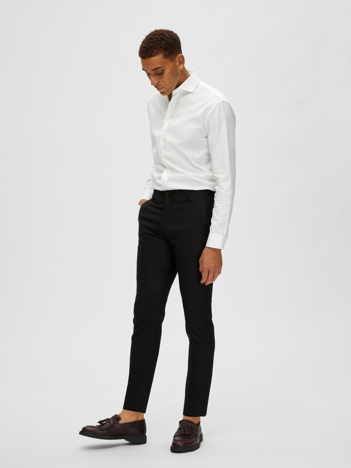 SLHSLIM-NEIL Pants - Black